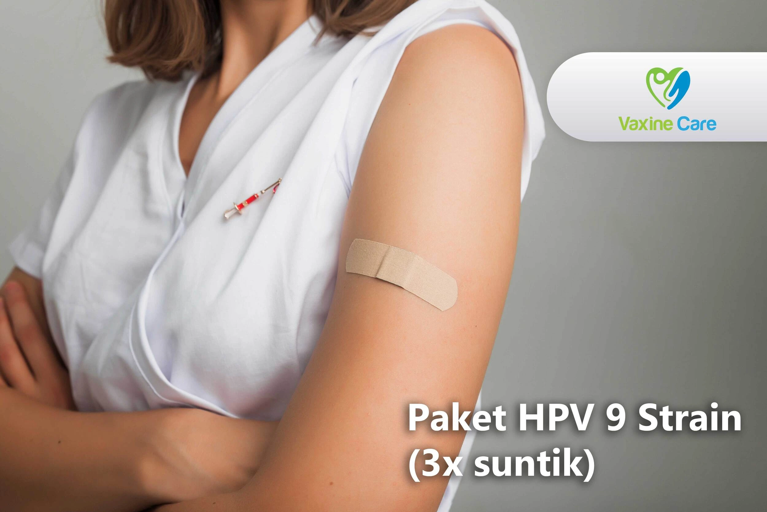 Vaksin HPV  9 strain (3x suntik)